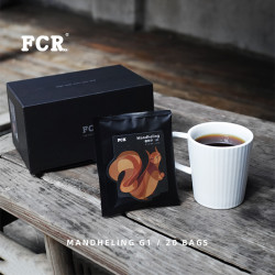 FCR曼特宁挂耳咖啡 精品无糖咖啡纯黑滴滤式现磨手冲咖啡20包装 *4件