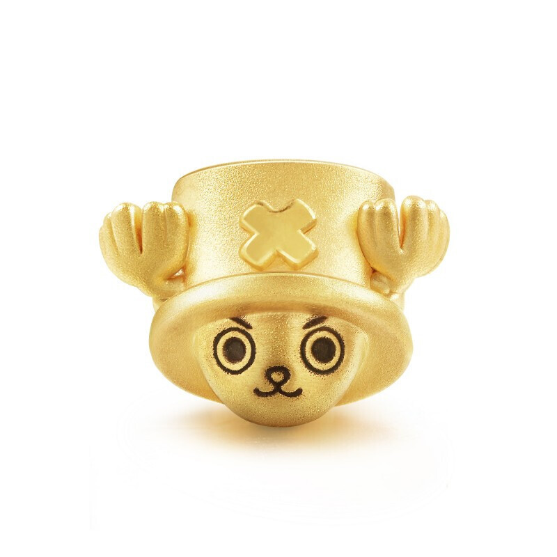 mintygreen one piece「航海王」系列 89007c 海贼王乔巴足金转运珠