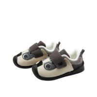 EUROBIMBI 欧洲宝贝 哈士奇萌宠系列 儿童学步鞋 深灰色 3码(内长11.5cm)