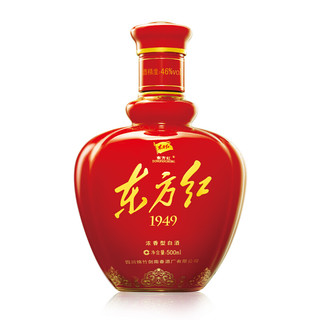 剑南春 东方红 1949 46%vol 浓香型白酒 500ml 单瓶装