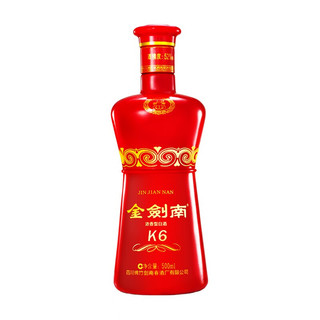 剑南春 金剑南 K6 52%vol 浓香型白酒 500ml*2瓶 双支装