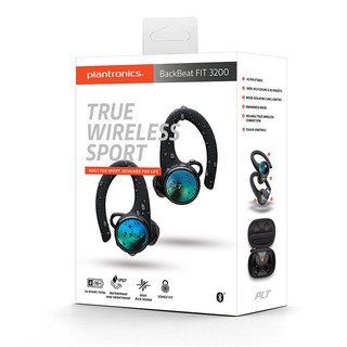 Plantronics 缤特力 BACKBEAT FIT 3200 入耳式真无线蓝牙耳机 黑色