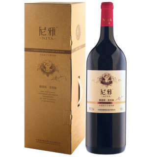 尼雅（NIYA）红酒 签名版 酿酒师系列 赤霞珠干红葡萄酒 3L 单支装 *2件