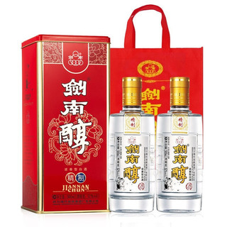 剑南春 剑南醇 精制 52%vol 浓香型白酒 500ml*6瓶 整箱装