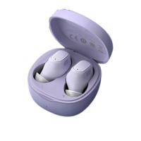 BASEUS 倍思 WM01 入耳式真无线降噪蓝牙耳机 紫色