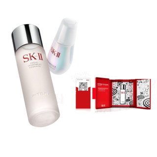 SK-II 精华套装 (PITERA精华系列护肤精华露230ml+美白系列光蕴环采钻白精华露30ml) 七夕限量版