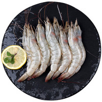 京东PLUS会员：浓鲜时光 海捕白虾 1.2kg 