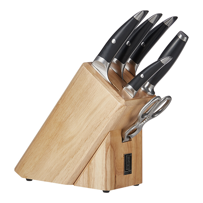 tuobituo 拓 海鸥系列 ta07w 七件刀具套装 黑色