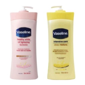 考拉海购黑卡会员：Vaseline 凡士林 嫩白烟酰胺身体乳 725ml+滋润保湿身体乳 725ml