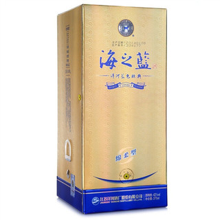 YANGHE 洋河 海之蓝 蓝色经典 42%vol 浓香型白酒 375ml 单瓶装