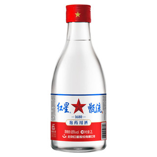 红星 甑流 泡药用酒 65%vol 清香型白酒 2000ml*4瓶 整箱装