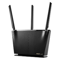 ASUS 华硕 RT-AX68U 双频2700M 家用千兆Mesh无线路由器 WiFi 6 单个装 黑色