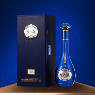 YANGHE 洋河 梦之蓝 蓝色经典 M6+ 52%vol 浓香型白酒 550ml*4瓶 整箱装