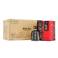 SUPER会员：红星 百年酒 醇和黑坛 52度 浓香型白酒 500ml*6 整箱装