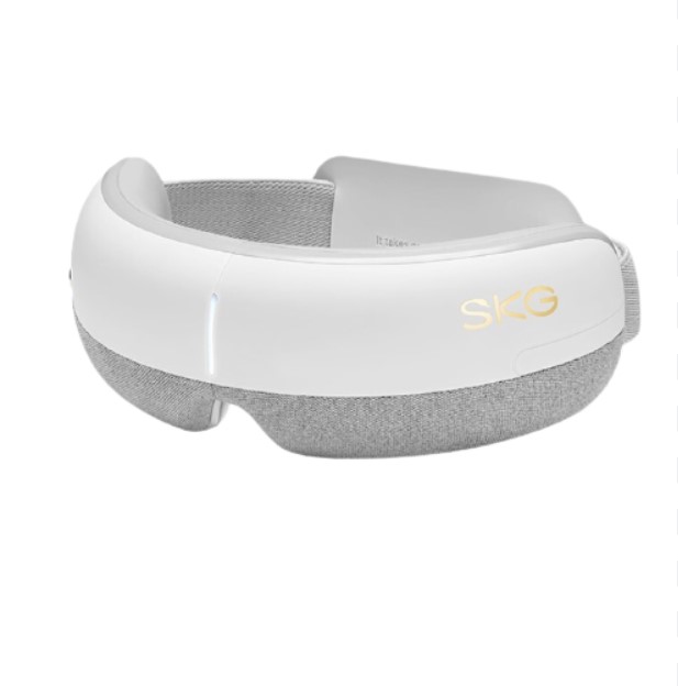 skg眼部按摩仪智能蓝牙音乐眼部按摩器e3雅典白