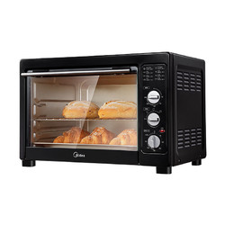 美的电烤箱家用烤箱小型烘焙多功能38L大容量烘焙蛋糕MG38CB-AA