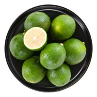 生鲜果 国产精选青柠檬 新鲜水果 6个