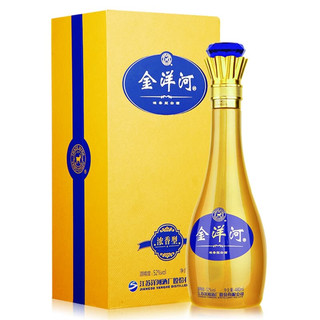 YANGHE 洋河 金洋河 52%vol 浓香型白酒 480ml*6瓶 整箱装