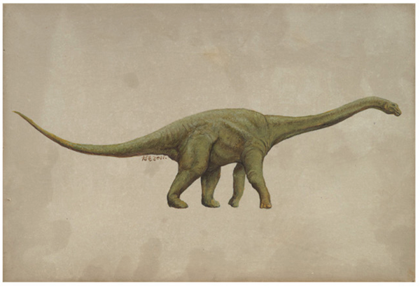 季大纯《恐龙》装饰画 简约挂画 礼品 艺术版画 装裱尺寸：54×45cm
