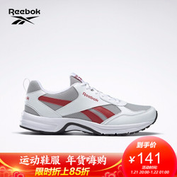 Reebok锐步男女跑步鞋RUNPHEEHAN 5.0男子低帮网面运动鞋FV4293 FV4293_白色/灰色/红色 42.5