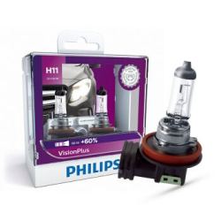 PHILIPS 飞利浦 金耀光 H11 汽车卤素大灯 对装 *3件