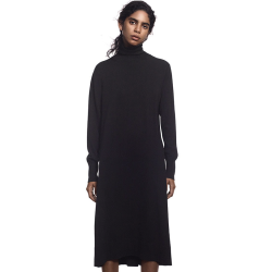 UNIQLO 优衣库 432722 女装 +J 精纺美利奴羊毛A字型连衣裙