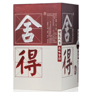 舍得 品味舍得 52%vol 浓香型白酒 1000ml 单瓶装