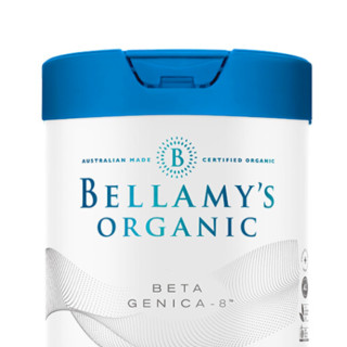 BELLAMY'S 贝拉米 A2系列 白金版 有机较大婴儿奶粉 澳版 2段 800g