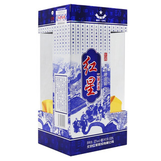 红星 蓝花瓷 珍品 二锅头 52%vol 清香型白酒 500ml 单瓶装