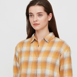 UNIQLO 优衣库 432617 女士法兰绒衬衫