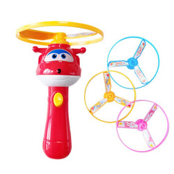 超级飞侠竹蜻蜓儿童玩具飞盘飞碟户外弹射飞行玩具 男孩女孩儿童玩具生日礼物亲子互动神器新年礼物 *10件