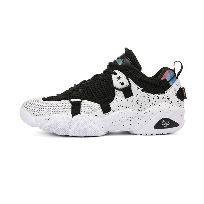 peak 匹克 态极系列 男子跑鞋 e02757e 黑白色 40