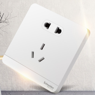 Schneider Electric 施耐德电气 AvatarOn绎尚系列 86型开关插座 绎尚白 45只装