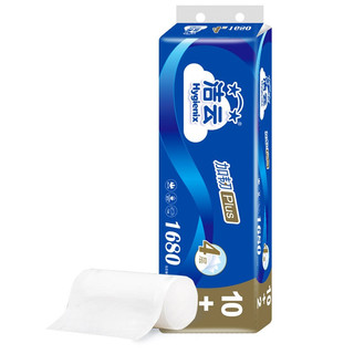 Hygienix 洁云 加韧系列 无芯卷纸 4层*140g*12卷