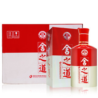 舍得 舍之道 50%vol 浓香型白酒 500ml*6瓶 整箱装