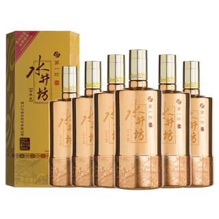 swellfun 水井坊 第一坊酒 金典装 52%vol 浓香型白酒 500ml*6瓶 整箱