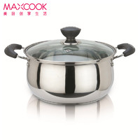 MAXCOOK 美厨 YC-24 304不锈钢汤锅 24cm