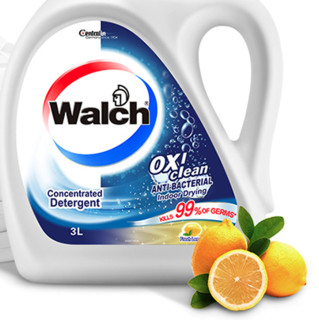 Walch 威露士 抗菌有氧洗衣液 3L 柠檬