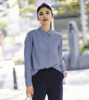 UNIQLO 优衣库 433604女装 花式衬衫(长袖)