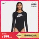Nike 耐克官方NIKE SPORTSWEAR ESSENTIAL 女子长袖连体衣CU6503