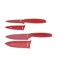 周二生活场：WMF 福腾宝 Touch系列 刀具套装 2件套 红色