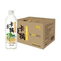 秋林 卡曼橘味 苏打气泡水 450ml*12瓶/箱 *3件