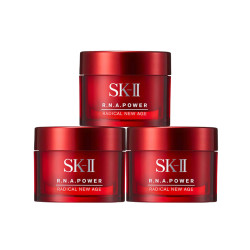 SK-II 肌源赋活修护精华霜 15g*3瓶装 *2件