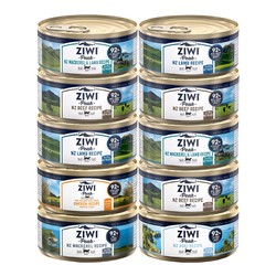 ZIWI 滋益巅峰 猫罐头 85g*10罐（牛3+羊3+马鲛鱼3+马羊 ）