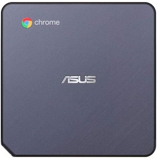 ASUS CHROMEBOX 3-N018U 迷你电脑，Intel Core i3，4K UHD 图形和Power Over C 型端口，星灰色