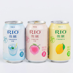 RIO锐澳鸡尾酒 330ml*9罐装 3度微醺系列水果味