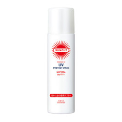高丝SUNCUT 透明防晒喷雾无香型90g 全身防晒防汗防水 SPF50+/PA++++ 日本进口 *2件