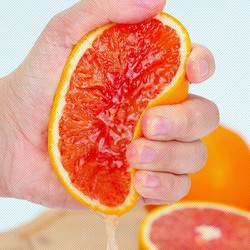 四川资中塔罗科血橙3斤水果新鲜当季整箱包邮果冻甜