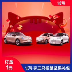 欧拉全系车型 新能源汽车 享50元三只松鼠坚果礼包