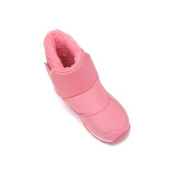NB中童鞋4-7岁 女中童款内绒保暖魔术贴休闲运动短靴